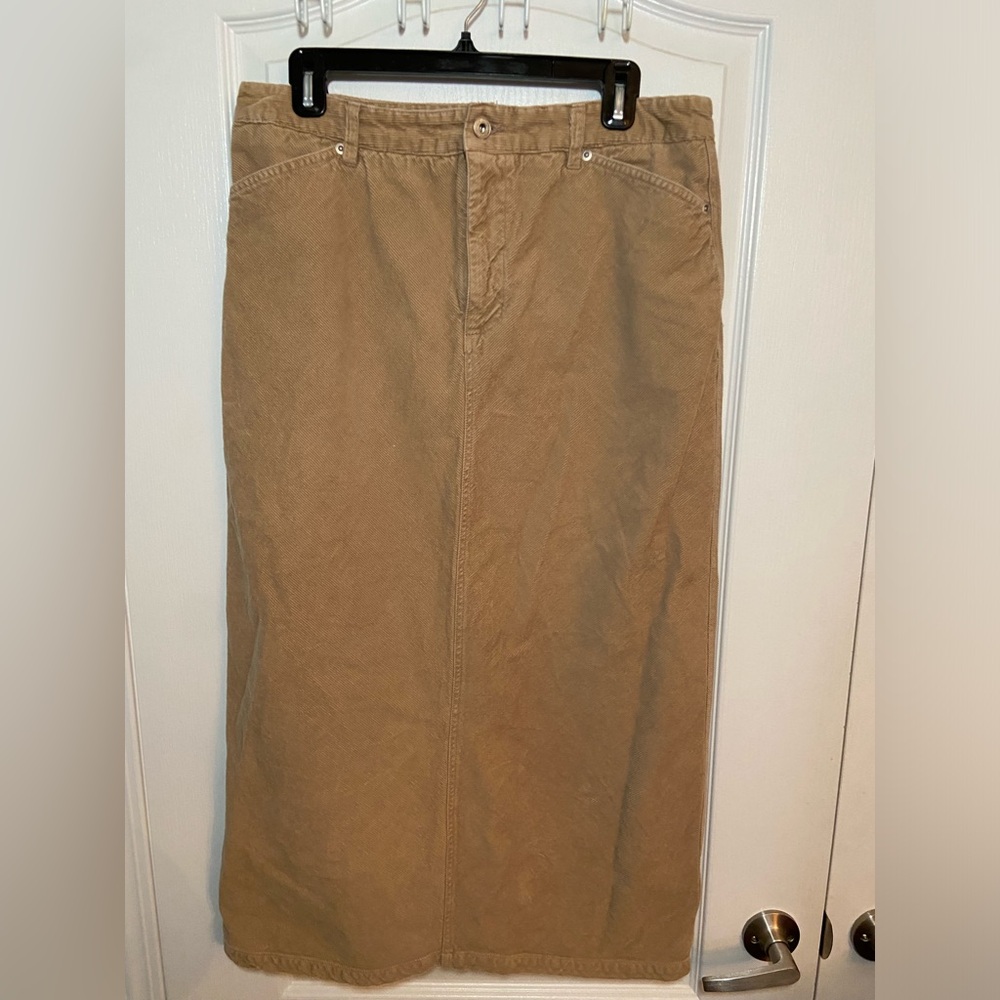 Vintage 1990s Corduroy Northern Reflections Women’s Skirt